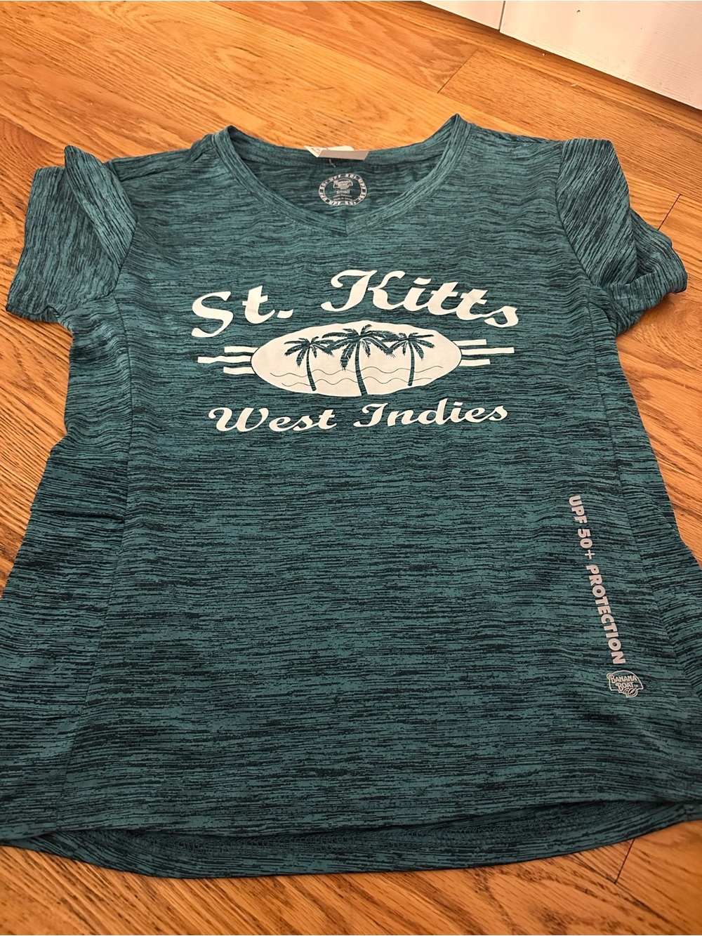 St. Kitts West Indies Girls' Teal Graphic Tee